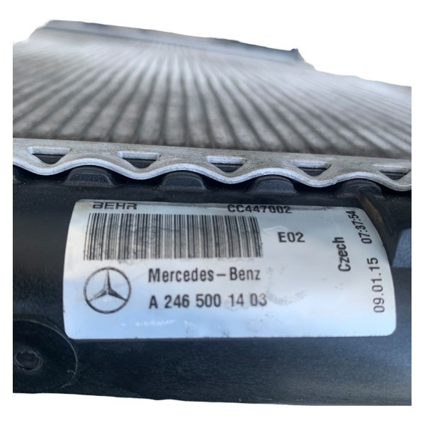 Radiador Água Mercedes A250 Gla250 2.0 2014 2015 2016