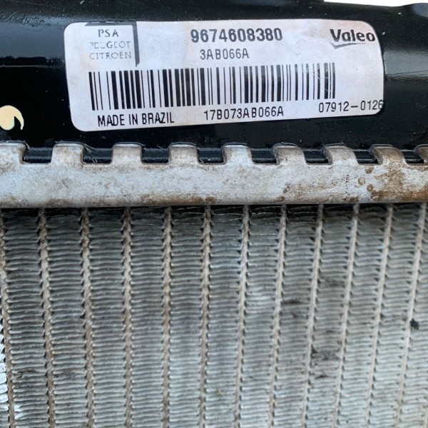 Radiador Água Motor Peugeot 208 1.5 2013 2014 2015