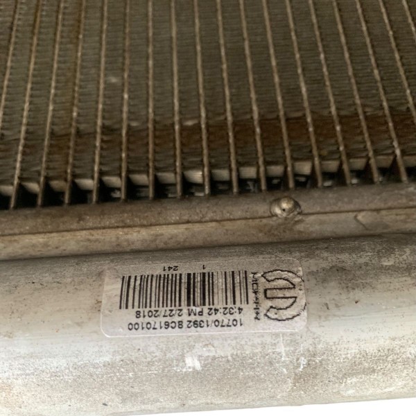 Condensador Ar Condicionado Jeep Renegade 1.8 Flex