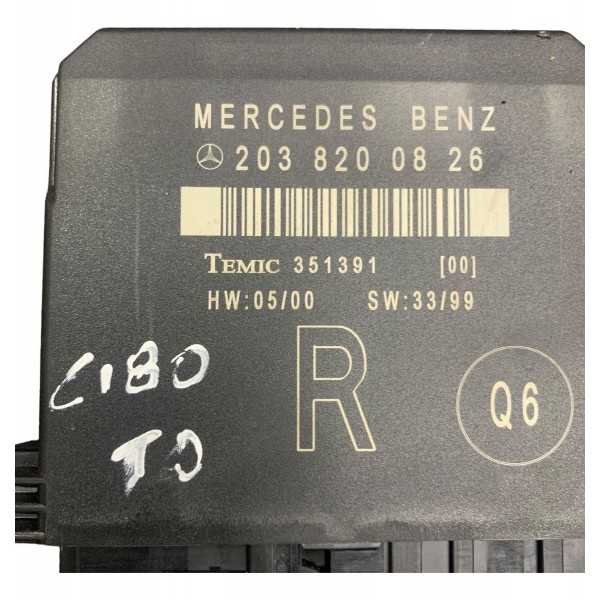 Módulo Porta Tras Direita Mercedes C180 2002 2003