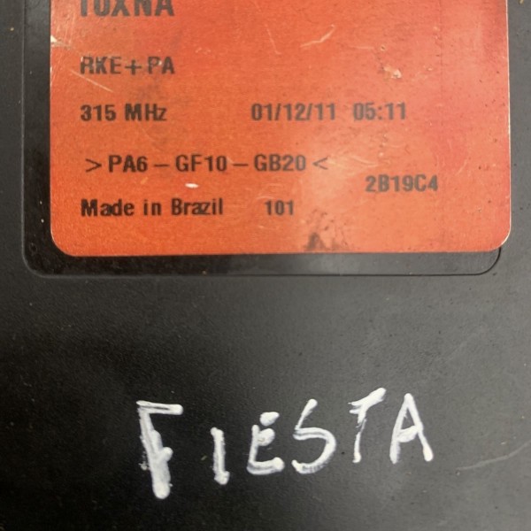 Módulo Conforto Fiesta 2012 2013 2014