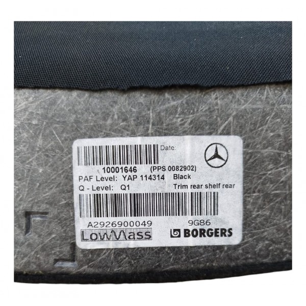 Tampão Traseiro Mercedes Gle43 2018