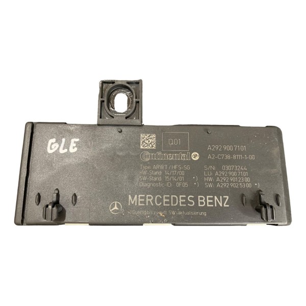 Módulo Ecu Controle Mercedes Gle43 2018 A2929007101