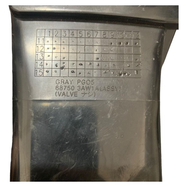 Difusor Ar Central Direito Versa 2012 2013 2014 Original