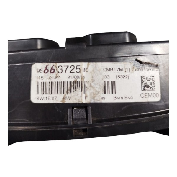 Painel Instrumento Peugeot 308 408 1.6 Thp 9666372580