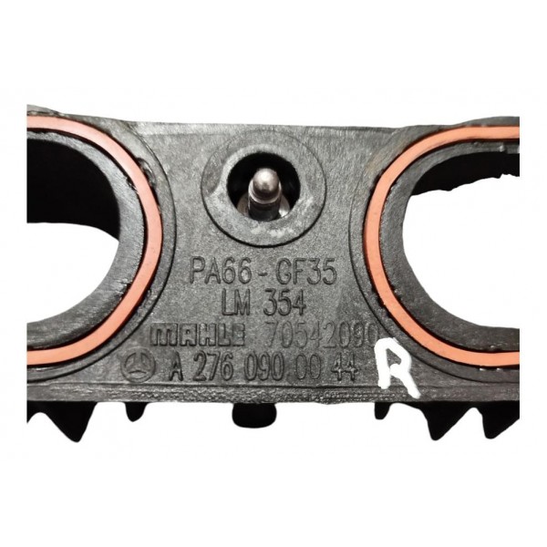 Flange Direita Coletor Admissão Mercedes Gle43  A2760900344