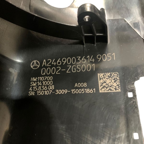 Moldura Coluna Volante Mercedes A200 A250 2014 A2469003614