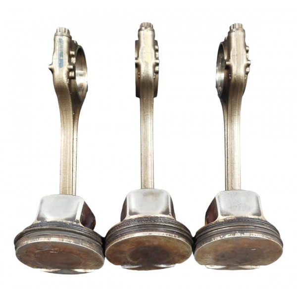 Jogo Pistão C Biela Volkswagen Up 1.0 3cc 2016 2017 2018