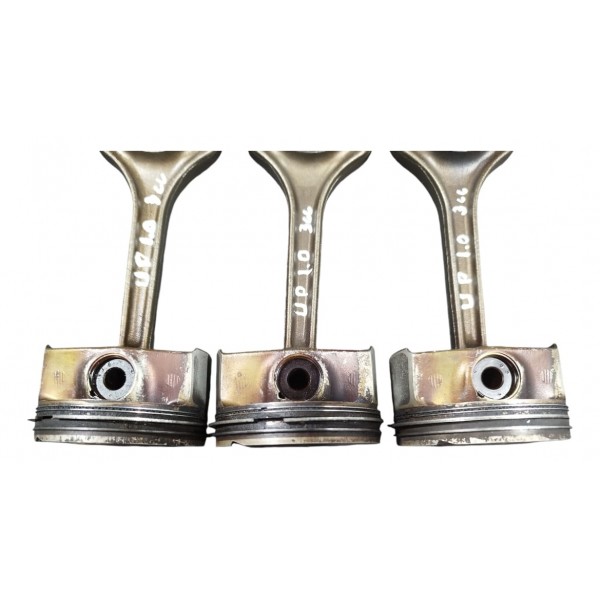 Jogo Pistão C Biela Volkswagen Up 1.0 3cc 2016 2017 2018