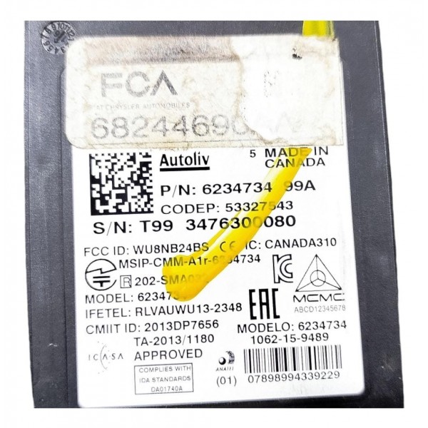 Módulo Ponto Cego Jeep Compass 2018 2019 2020 68244690