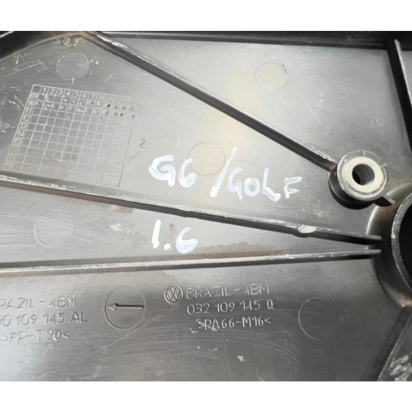 Capa Proteção Correia Dentada Golf Gol G5 G6 1.6 2009/2012