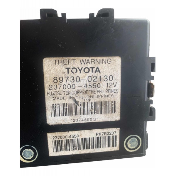 Módulo Comando Conforto E Alarme Corolla 89730 02130