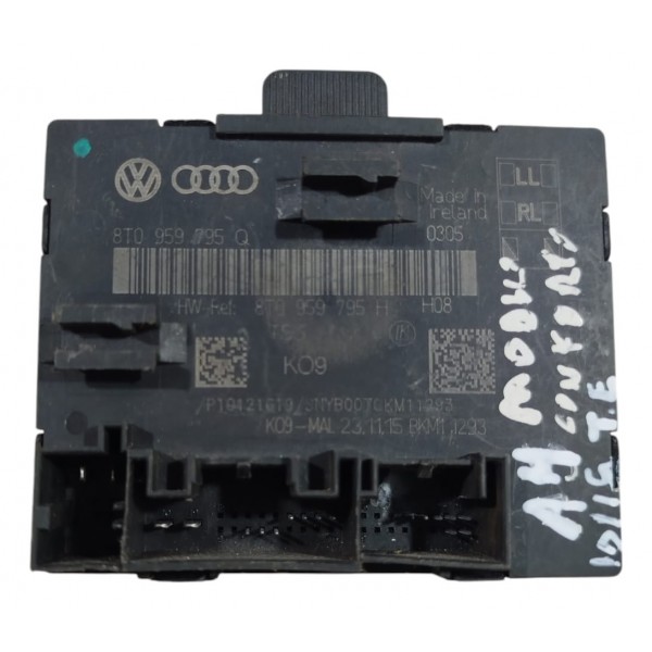 Módulo Porta Traseira Esquerda Audi A4 2009/2015 8t0959795h