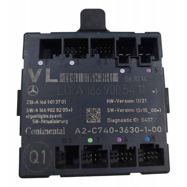 Modulo Porta Dianteira Esquerda Mercedes A200 2014/2018