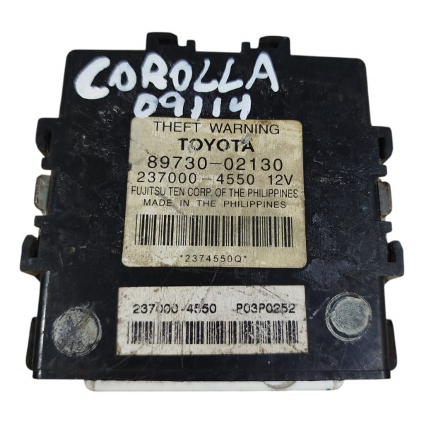 Modulo Conforto Alarme Toyota Corolla 2009/2014 8973002130