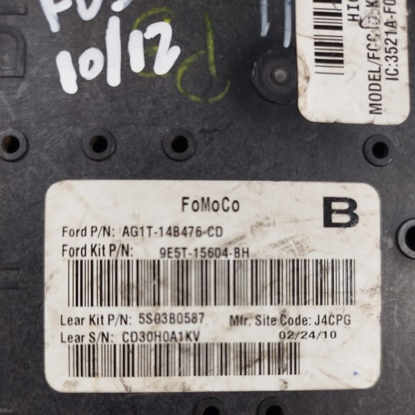 Módulo Caixa De Fusível Bsi Fusion 2010 A 2012 9e5t15604bh