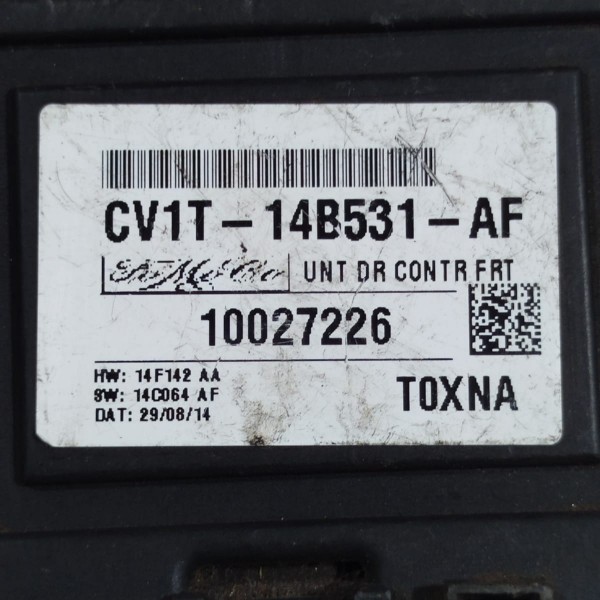 Modulo Porta Dianteira Esquerda Ford New Fiesta 2014 A 2018