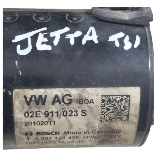 Motor Partida Arranque Jetta Tsi 2011 A 2015 02e911023s