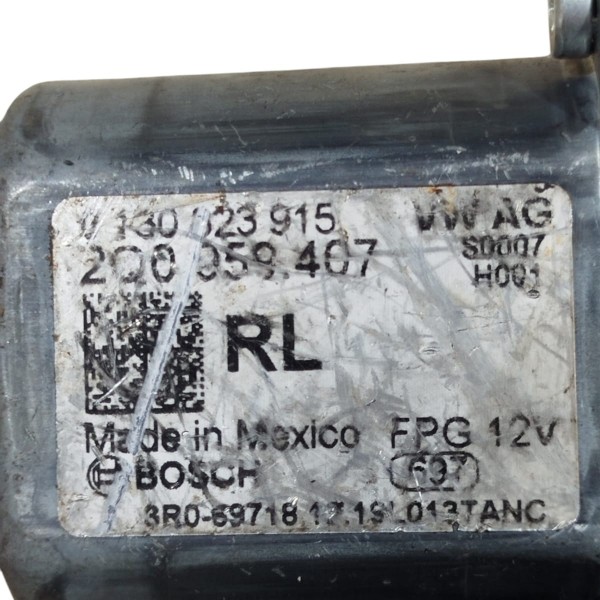 Motor Máquina Vidro Traseira Esquerda Vw T-cross 2020 A 2024