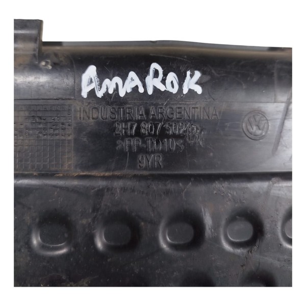 Soleira Central Parachoque Traseiro Amarok 2010 A 2020