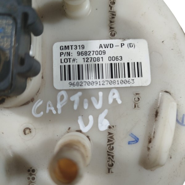 Bomba Combustível Gm Captiva V6 2008 A 2012 96827009