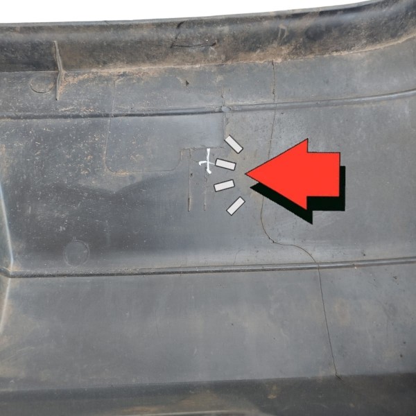 Parachoque Traseiro Fiat Uno Mille 2004 A 2013 100160602