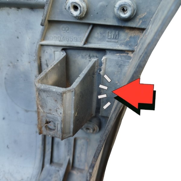 Parachoque Traseiro Astra Hatch 1993 A 1997 90452070