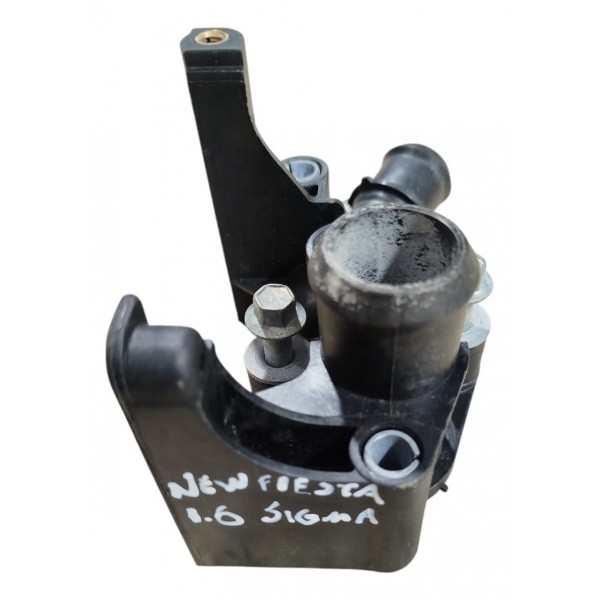 Carcaça Valvula Termostatica Ford New Fiesta 1.6 2014 A 2018