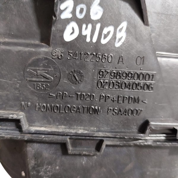 Caixa Filtro Ar Citroën Xsara Picasso Peugeot 206 2004 2008