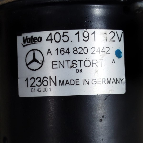 Motor Limpador Parabrisa Mercedes Gle 43 3.0 2014 A 2018