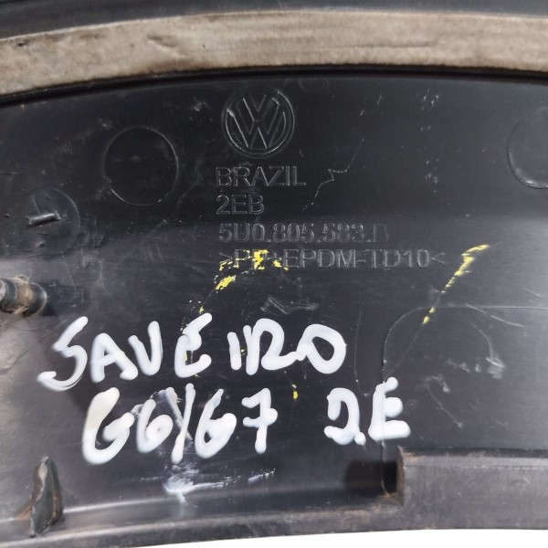 Alargador Paralama Dianteiro Esquerdo Saveiro G6 G7 14 A 16