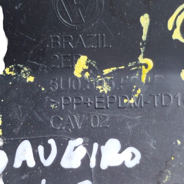 Alargador Paralama Dianteiro Direito Saveiro G6 G7 14 A 2016