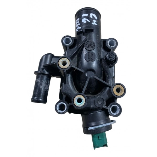 Carcaça Com Válvula Termostática Citroen C4 1.6 2012 A 2016