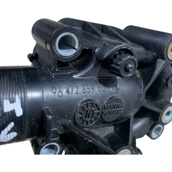 Carcaça Com Válvula Termostática Citroen C4 1.6 2012 A 2016