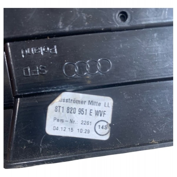 Difusor Ar Painel Central A5 2010 2011 2012 2013 2014 A 2016