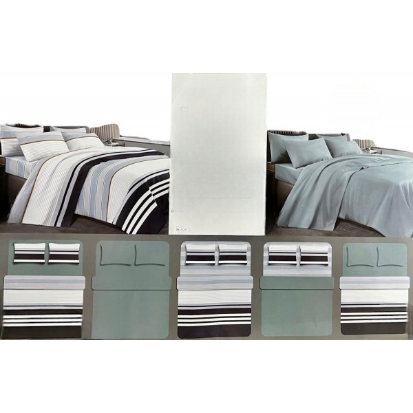 2 Jogo Lençol Casal  Goldsun 100% Algodão 8 Peças