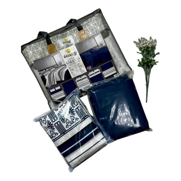 2 Jogo Lençol Casal  Goldsun 100% Algodão 8 Peças