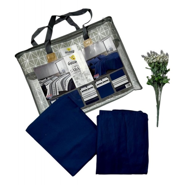 2 Jogo Lençol Casal  Goldsun 100% Algodão 8 Peças