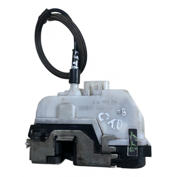 Fechadura Porta Traseira Direita Citroen C3 2008 A 2015