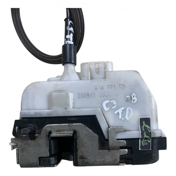 Fechadura Porta Traseira Direita Citroen C3 2008 A 2015