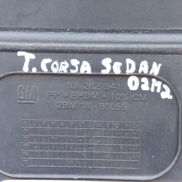 Parachoque Traseiro Corsa Sedan 2004 A 2012