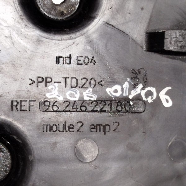 Caixa Bateria Peugeot 206 2001 A 2006 9624622180 Original