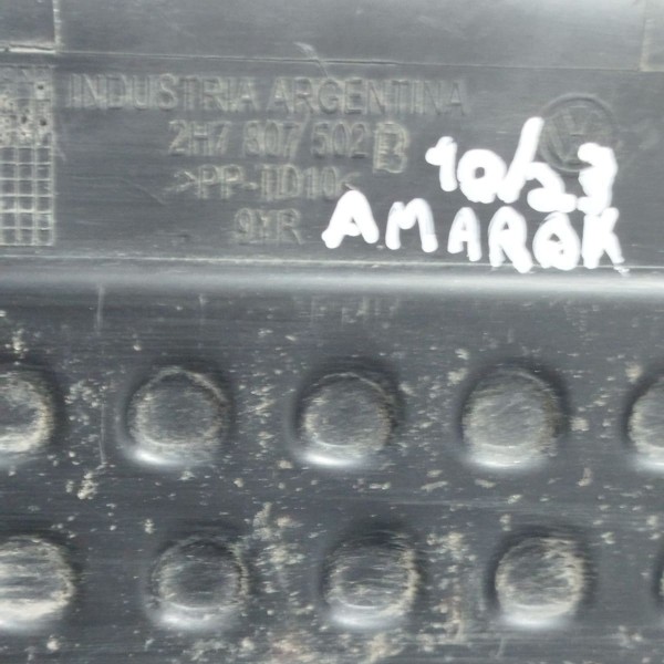 Pisante Parachoque Traseiro Amarok Central 2010 A 2023