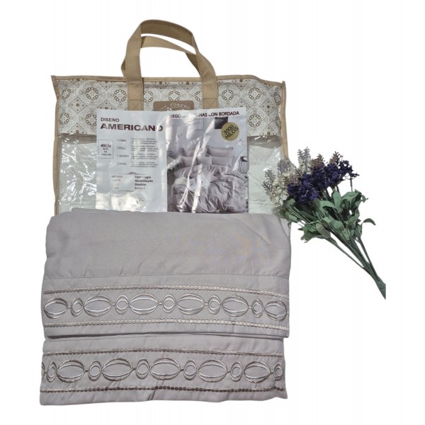 Jogo Lençol Queen 3000 Fios Percal 100% Algodão 4 Peças