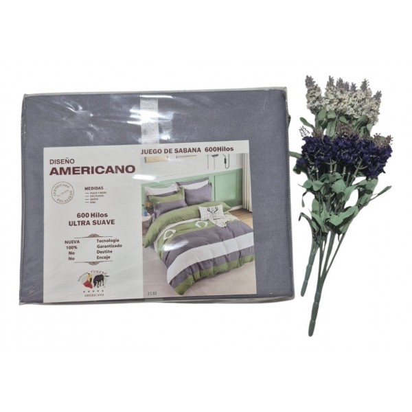 Jogo Lençol King 600 Fios Percal 100% Algodão 4