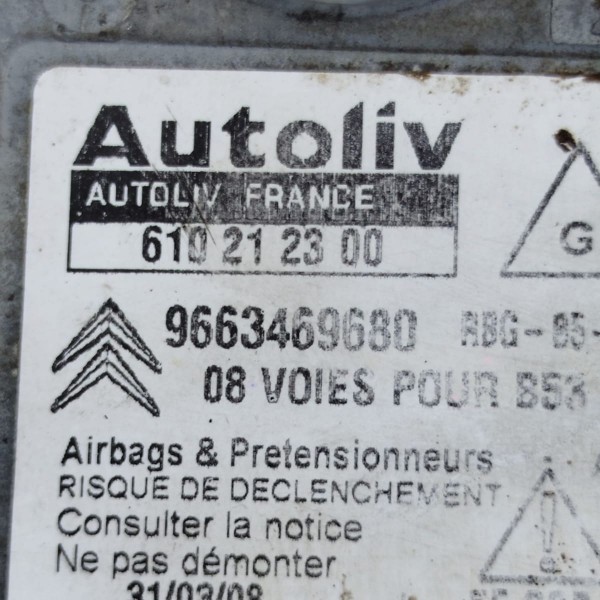 Modulo Central Peugeot 307 2.0 2006 A 2012 9663469680