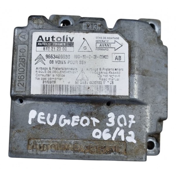 Modulo Central Peugeot 307 2.0 2006 A 2012 9663469680