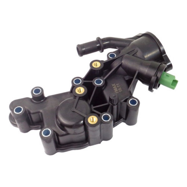 Carcaça Válvula Termostática Peugeot 206 1.6 16v 2012 Diante