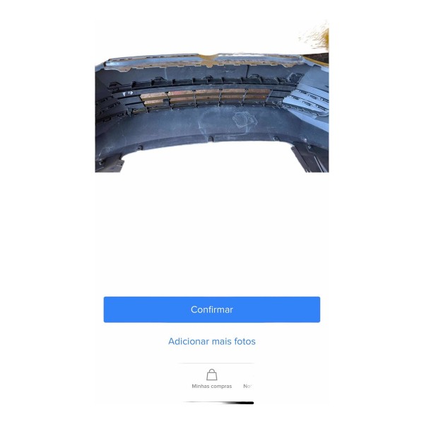 Parachoque Dianteiro Fox 2017/2018/2019 Com Milha Original