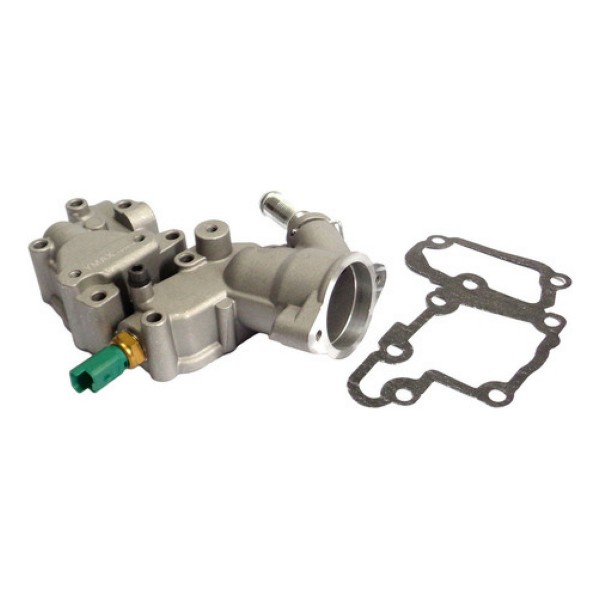 Carcaça Válvula Termostática Peugeot 206 207 C3 Alumínio